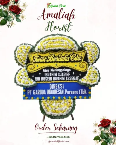 Papan Bunga Duka di Gowak